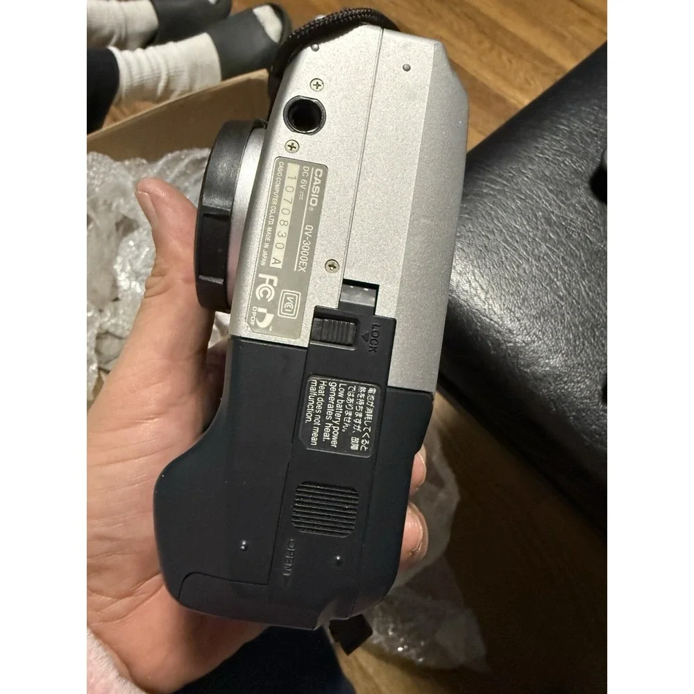 CASIO QV-3000EX Digital Camera and Record Video Pre-owned